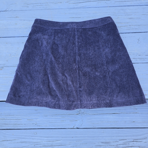 Lulu's Navy Blue Mini Skirt - Picture 5 of 8